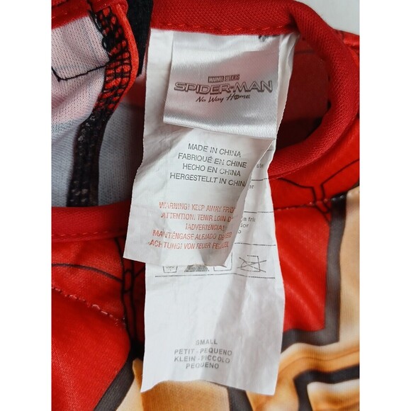 Childrens Marvel Spiderman No Way Home Dress Up Costume Kids Sz S - Picture 8 of 9